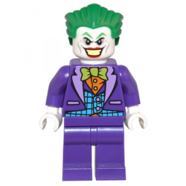 the joker - medium azure vest lime bow tie large smile