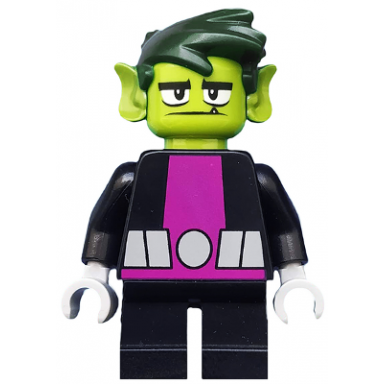 beast boy - lime head short legs