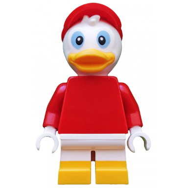 huey duck disney series 2 minifigure only without stand and accessories