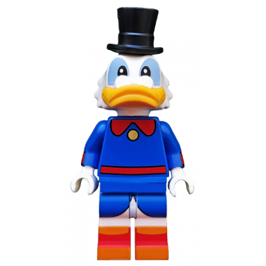 scrooge mcduck disney series 2 minifigure only without stand and accessories