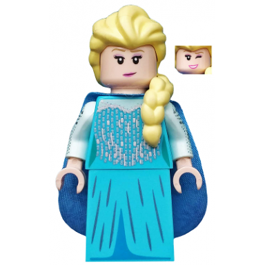elsa disney series 2 minifigure only without stand and accessories