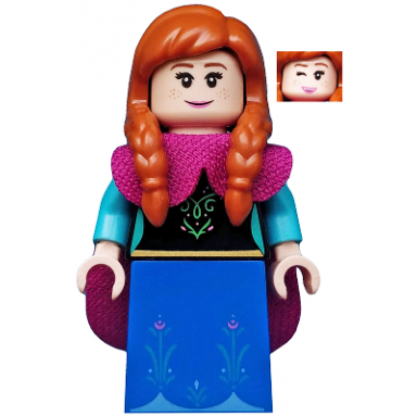 anna disney series 2 minifigure only without stand and accessories