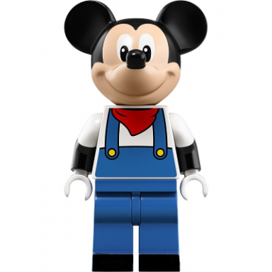 mickey mouse - blue overalls red bandana