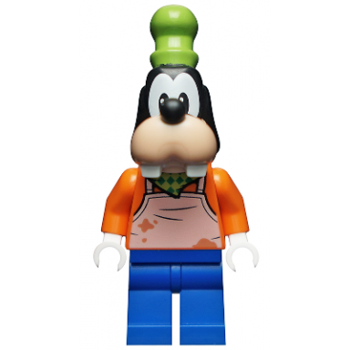 goofy - bandana and white apron