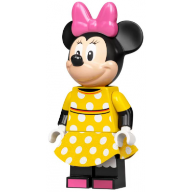 minnie mouse - yellow polka dot dress