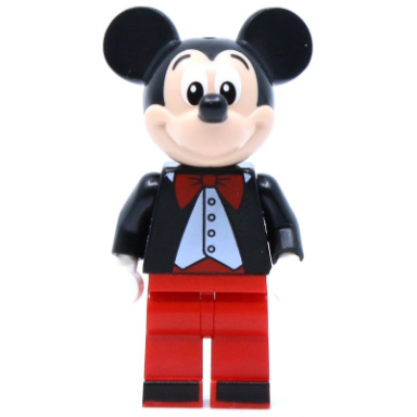 mickey mouse - tuxedo jacket red bow tie