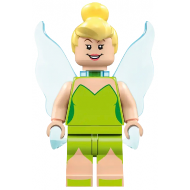 tinker bell - minifigure trans-light blue butterfly wings