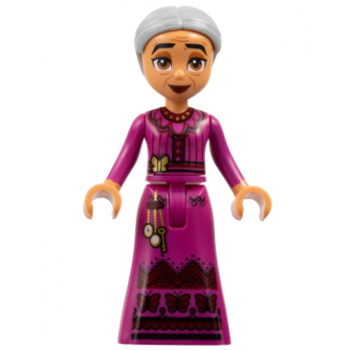 abuela alma madrigal - light bluish gray hair