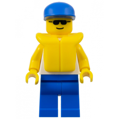 divers - boatie dolphin shirt blue cap life jacket