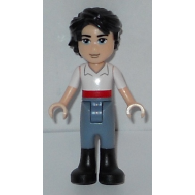 prince eric - white shirt with short sleeves