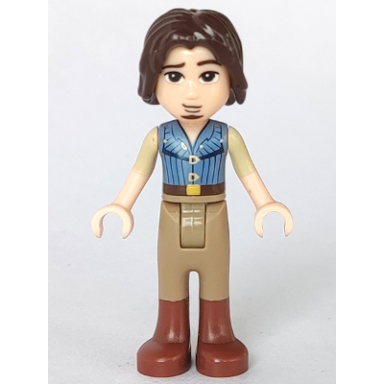 flynn rider - mini doll sand blue vest