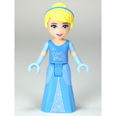 cinderella - two-colored dress and long gloves