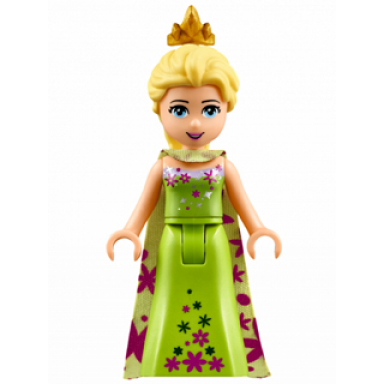 elsa - lime dress