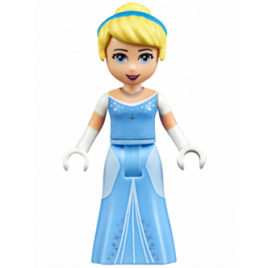 cinderella - bright light blue dress