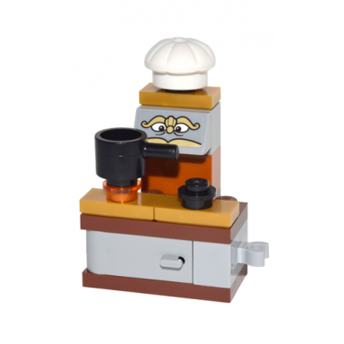 chef bouche with sticker