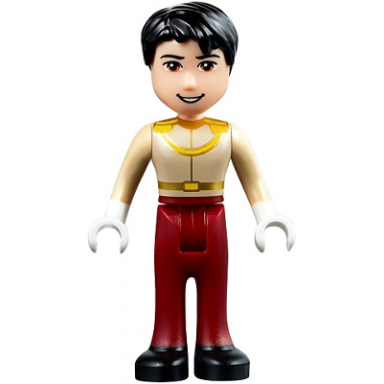 prince charming - mini doll dark tan shirt