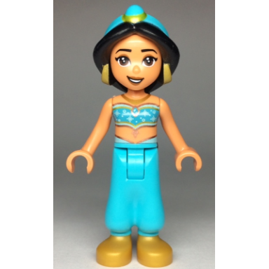 jasmine - pearl gold shoes sparkles on top
