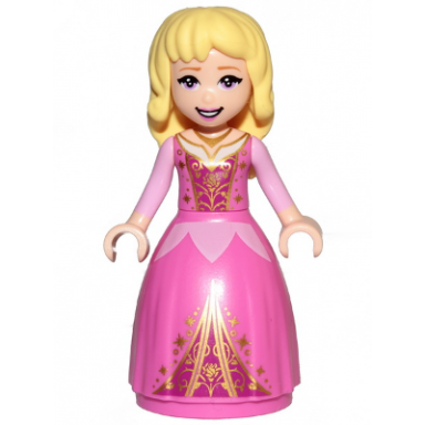 aurora - wide skirt with gold filigree