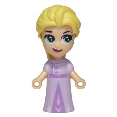 elsa - micro doll lavender dress