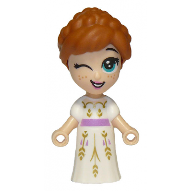 anna - micro doll white dress