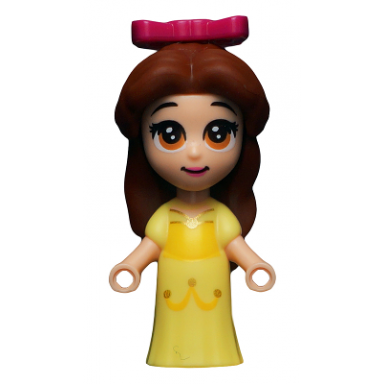 belle - micro doll magenta bow