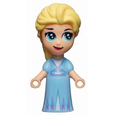 elsa - micro doll bright light blue dress