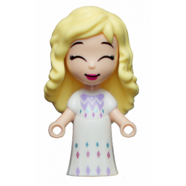 elsa - micro doll white dress