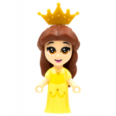 belle - micro doll pearl gold tiara