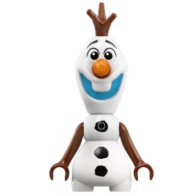 olaf - mini doll body medium blue mouth