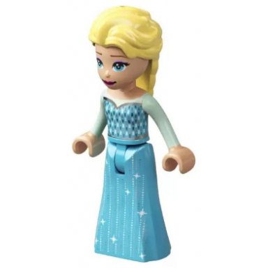 elsa - medium azure skirt without cape