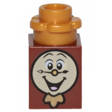 cogsworth 1 x 1 brick with plate round 1 x 1 with flower edge