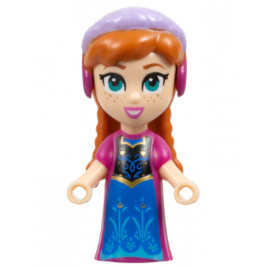 anna - micro doll magenta dress