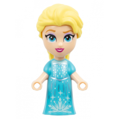 elsa - micro doll medium azure dress