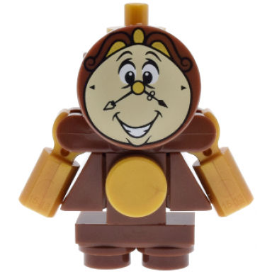 cogsworth - printed face movable arms