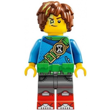 mateo - bright green utility belt
