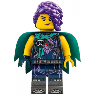 zoey - dark turquoise cape