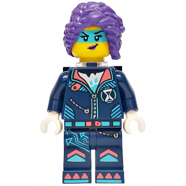 zoey - neck bracket and plate 1 x 2 with clip