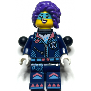 zoey - backpack and pins with tow ball