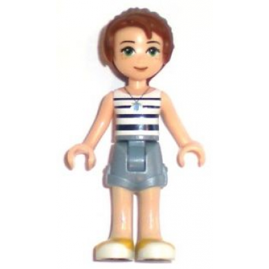 emily jones - sand blue shorts