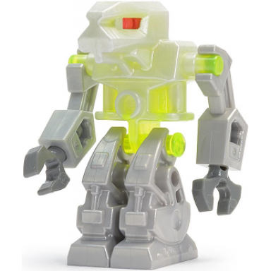 devastator - trans-neon green torso red eyes