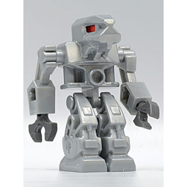 devastator - pearl light gray torso red eyes