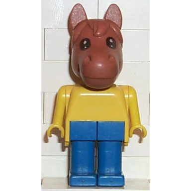 fabuland horse - henry horse brown head
