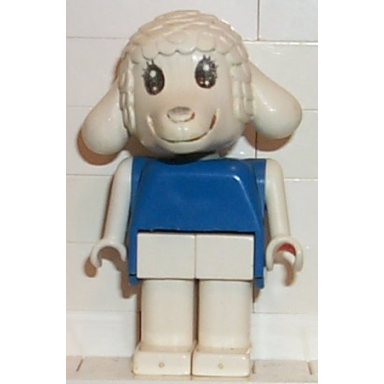 fabuland lamb - lisa lamb blue top