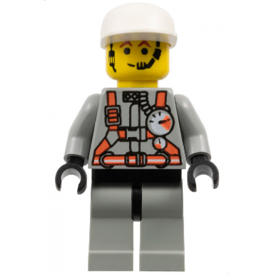 fire - city center 2 light gray legs with black hips white cap