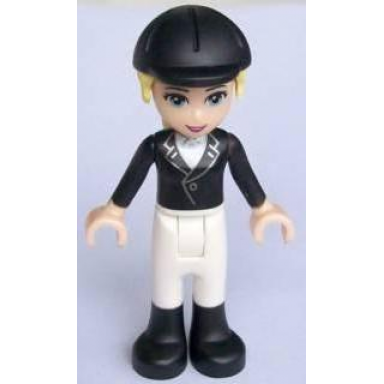 friends katharina - black riding jacket black riding helmet