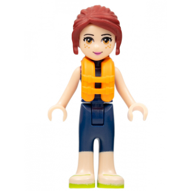 friends mia - dark blue wetsuit life jacket