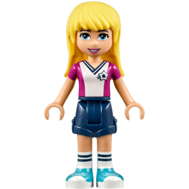 friends stephanie - dark blue shorts soccer jersey