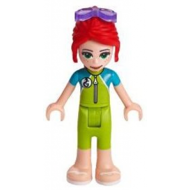 friends mia - lime wetsuit sunglasses