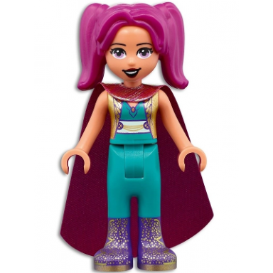 friends camila - dark turquoise trousers dark purple boots