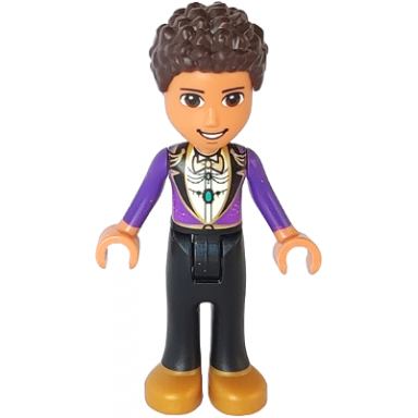 friends river - dark purple jacket
